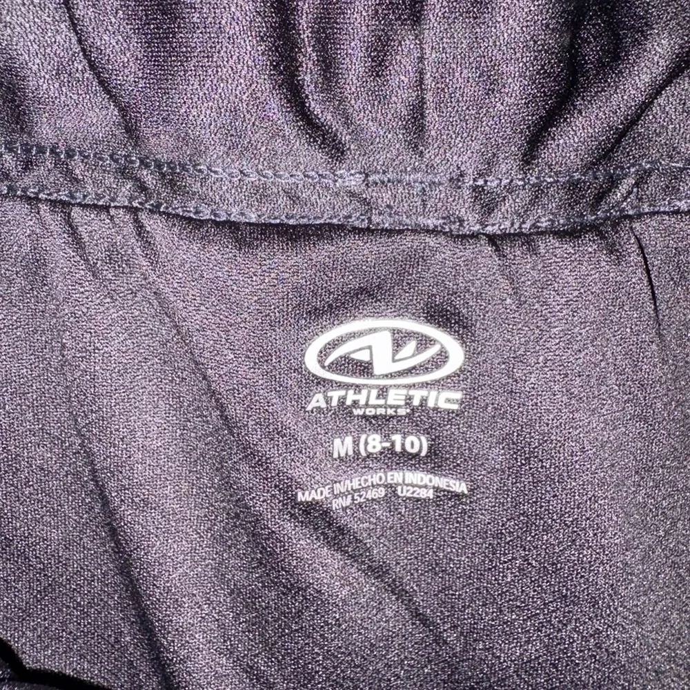 Athletic Works Black Running Shorts Women’s Size Medium 8-10